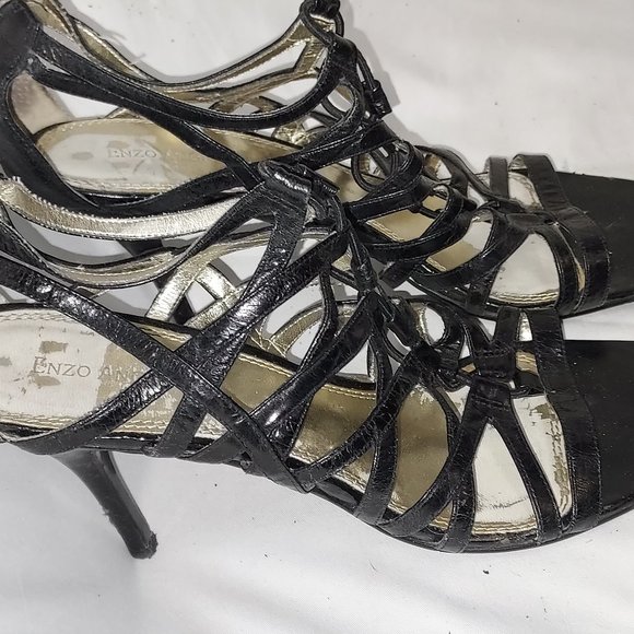 Enzo Anglioini Gladiator Sandals Size 9½ - Picture 2 of 5